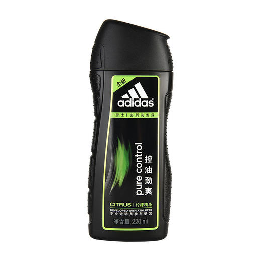 adidas阿迪达斯洗发水男士清爽香味控油去屑洗发露洗头膏220mL 商品图1