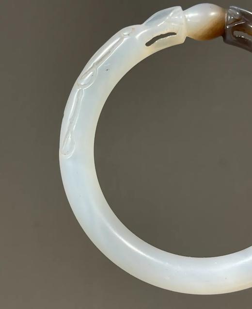 黑沁玛瑙巧雕双龙抢珠手镯，顺丰包邮 商品图14