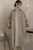 Mark Kenly Domino Tan 卡其色/石灰色CARO插肩袖风衣 商品缩略图9
