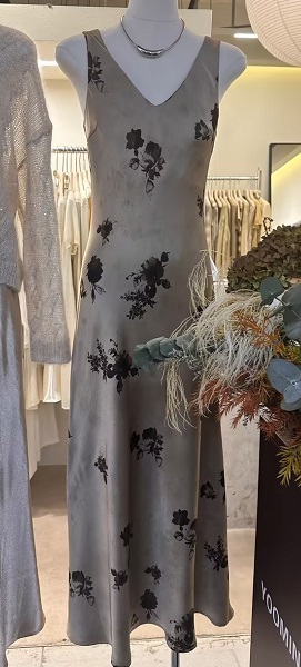 【门店同款】ENJOY秋季云敛-漠上飞花花非花连衣裙 159296093