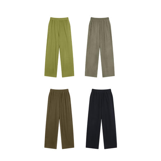 【品牌直发】ACMEITEM爱棵米 户外女士抓绒长裤宽松弹力柔软运动长裤子女款GAF2021451G 商品图4