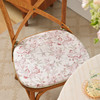 桃花夭夭系列椅垫家用坐垫办公室四季通用马蹄形棉方椅垫圆椅垫 商品缩略图1