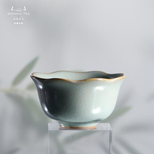 问鼎汝瓷鼎峰系列天青金龙渊杯（缺货） 商品图0