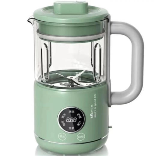 小熊400ml单人破壁机小型多功能家用智能加热果汁料理机搅拌机 PBJ-B05G1 商品图0