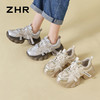 ZHR则则厚底老爹鞋女2024夏季新款百搭小个子增高软底运动休闲鞋 商品缩略图2