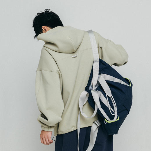 【品牌直发】ACMEITEM爱棵米 户外情侣空气层开衫卫衣连帽宽松上衣外套男女GAF3310056E 商品图3