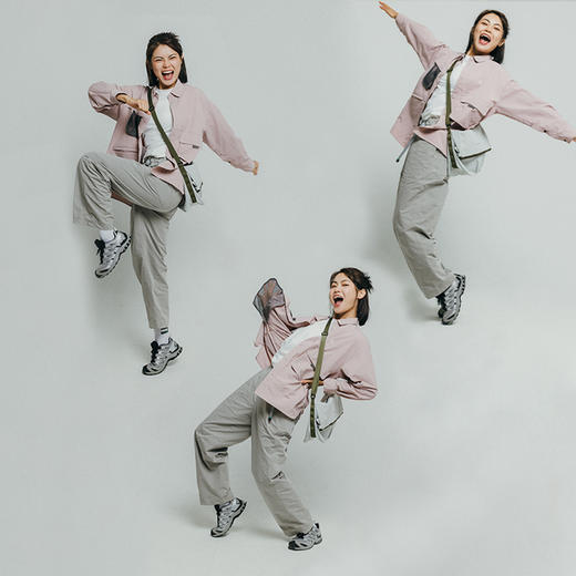 【品牌直发-降价福利】ACMEITEM爱棵米 户外情侣休闲运动长裤可调节宽松多色长裤子男女GAF3020854E 商品图2