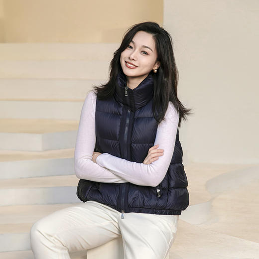 火桐hooton立领羽绒马甲 WT9091 商品图7