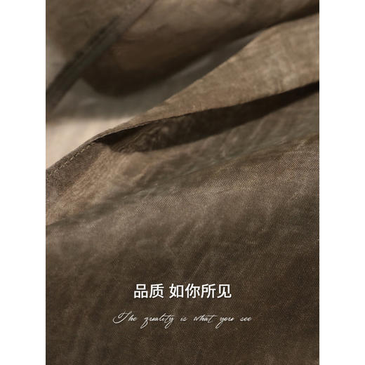 COCOBELLA新中式老钱风炒色晕染西装春夏微透视西服外套SI3030-2 商品图4