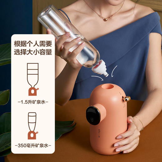 小熊（Bear）即热式饮水机 烧水壶电水壶电热水瓶家用办公迷你便携速热6段水温电热水壶ZDH-Q15A1摩登蓝 商品图1