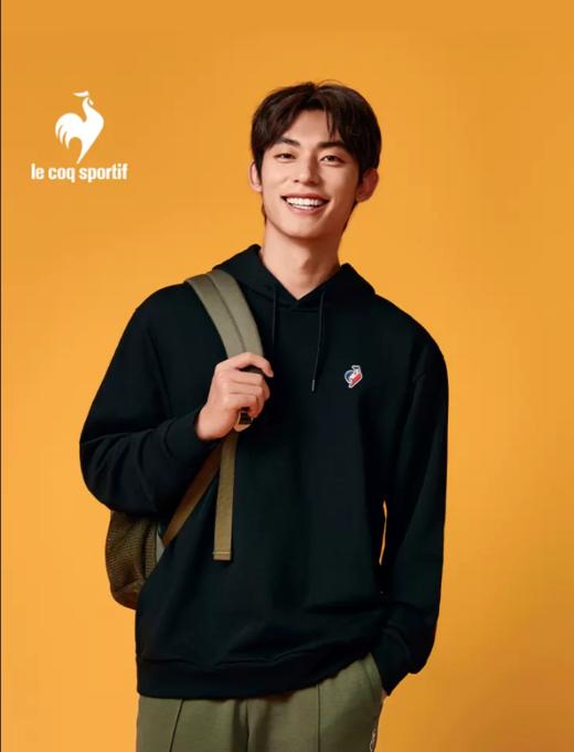 【大都会】网球系列 乐卡克法国公鸡春秋男女连帽运动卫衣套头衫 商品图1