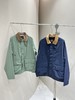 点此购买 Barbour OS Reversible Transporter男女同款宽松无蜡夹克 ss 294543 商品缩略图0