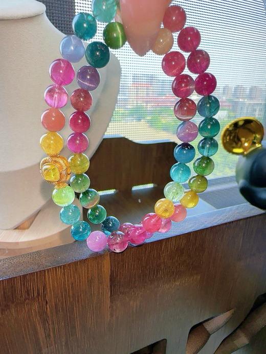 30.1g 7mm 碧玺手链 商品图1