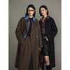 棉仓356666006-MAX*翻领双排扣廓形双面呢大衣 商品缩略图0