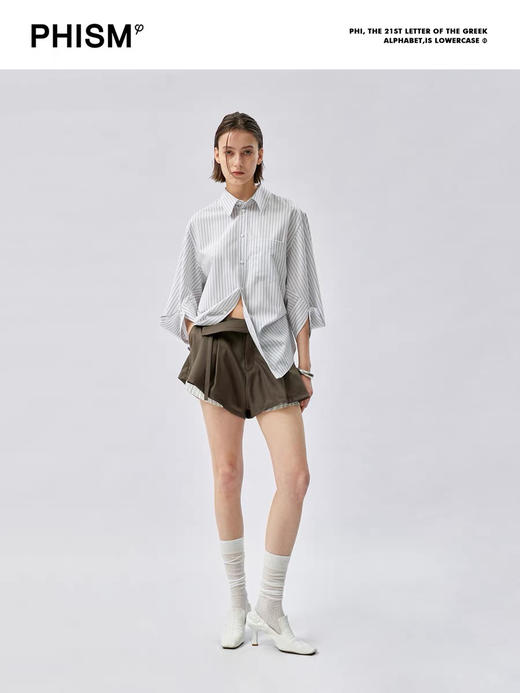 巴黎解构造型衬衣 商品图0