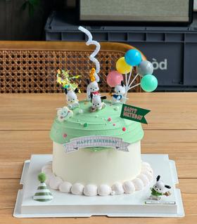 帕恰狗蛋糕K款 加高