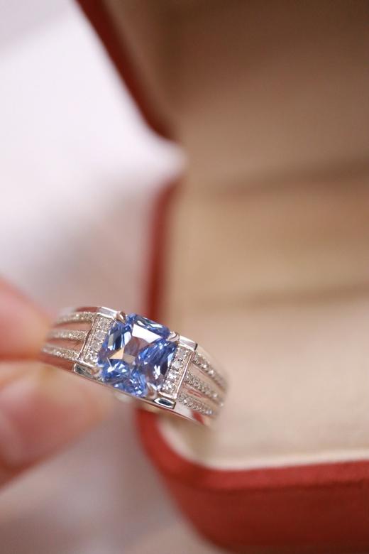 2.55ct 蓝宝石戒指 商品图4