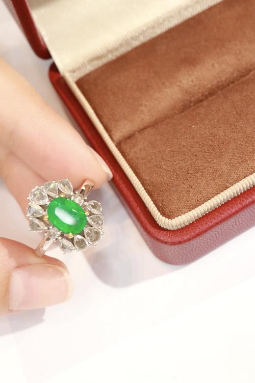 1.08ct 祖母绿戒指 商品图2