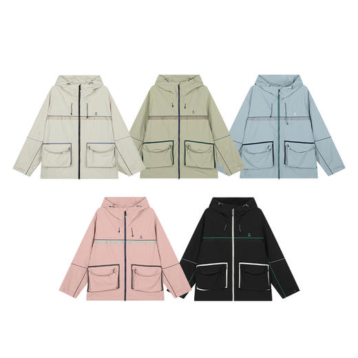 【破价直降-品牌直发】ACMEITEM爱棵米 情侣户外防泼水休闲外套连帽可调节夹克上衣男女GAF3210881E 商品图4