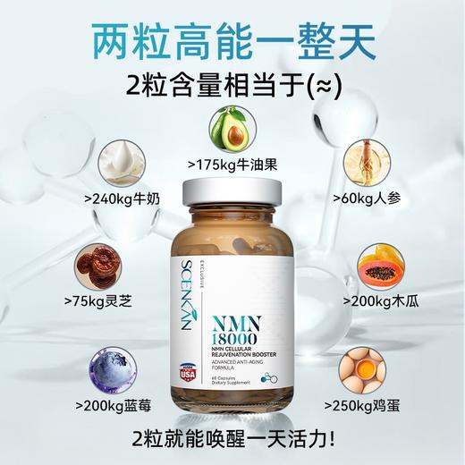 新品美国进口nmn18000烟酰胺单核苷酸NAD+ 商品图1