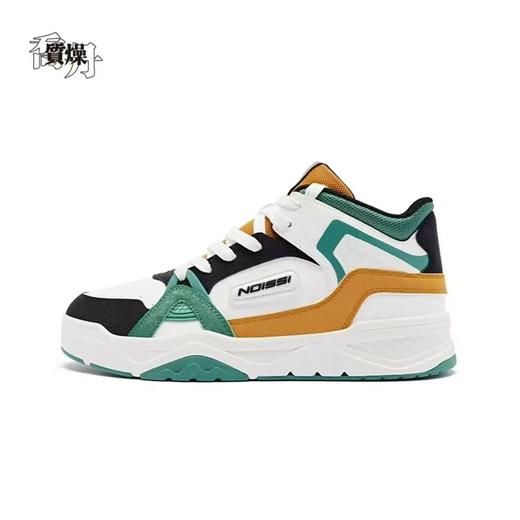 乔丹运动男板鞋夏皮面防水高帮板鞋 商品图0