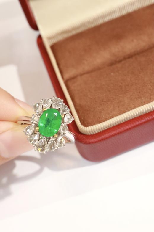 1.08ct 祖母绿戒指 商品图6