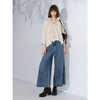 COCOBELLA高街复古九分牛仔裤女早秋宽松遮胯直筒阔腿裤DN87 商品缩略图2