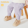 巴拉巴拉宝宝裤子男童长裤女童加绒裤新款冬装运动裤摇粒绒潮 商品缩略图2