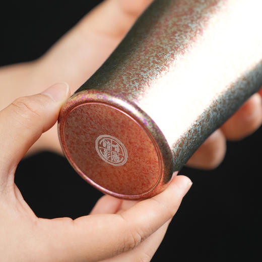 纯钛可乐杯 双层隔热户外彩色钛杯啤酒保鲜纯钛咖啡杯旅行露营 商品图3