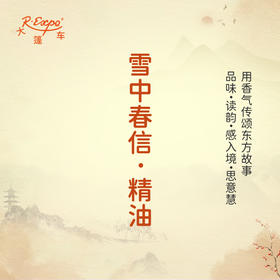 雪中春信·精油 古风香调精油 适用古风香膏香水护肤品护体香大篷车精油
