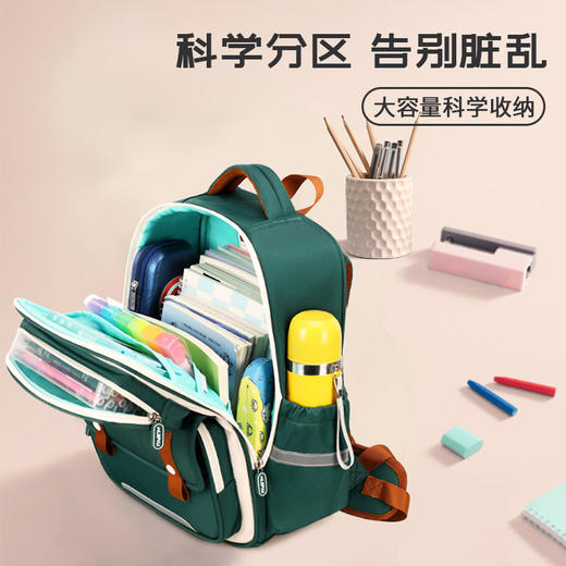 【开学季】儿童背包1-6年级减负多隔层云朵书包 男女小学生护脊书包 商品图1