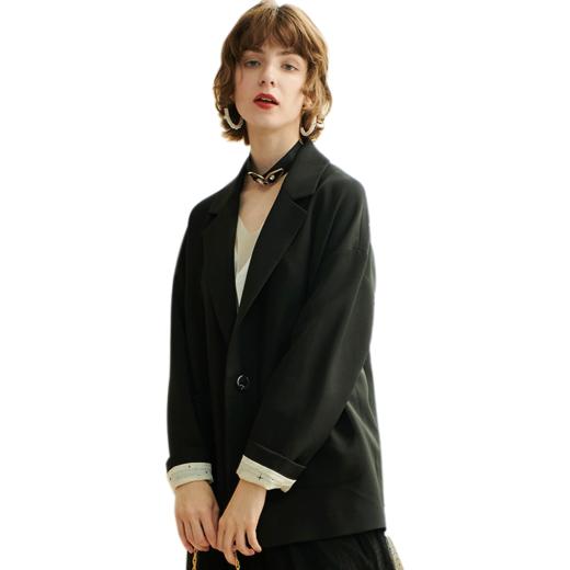 欧芮儿新款秋冬长袖宽松显瘦西装外套姐妹装 商品图3