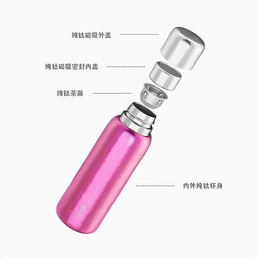 採光纯钛涵香焖泡杯 高端保温杯双层真空茶水分离便携办公室水杯男女款 商品图1