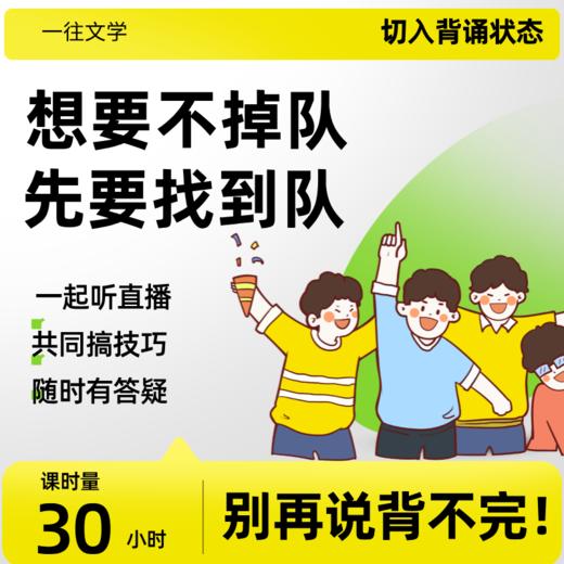 27一往三科文学史带背课程各校通用30小时过一遍文学史 商品图2