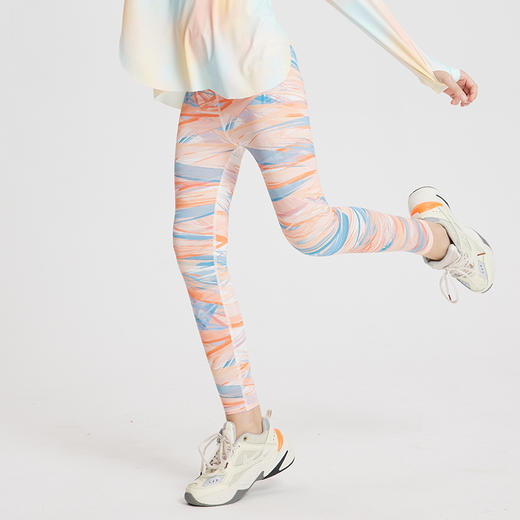 *【A类品质，套装自由搭配，吸湿速干】SIIJJEYY秋季女童运动瑜伽健身打底衫速干高弹力鲨鱼裤舒适服运动套装 商品图8