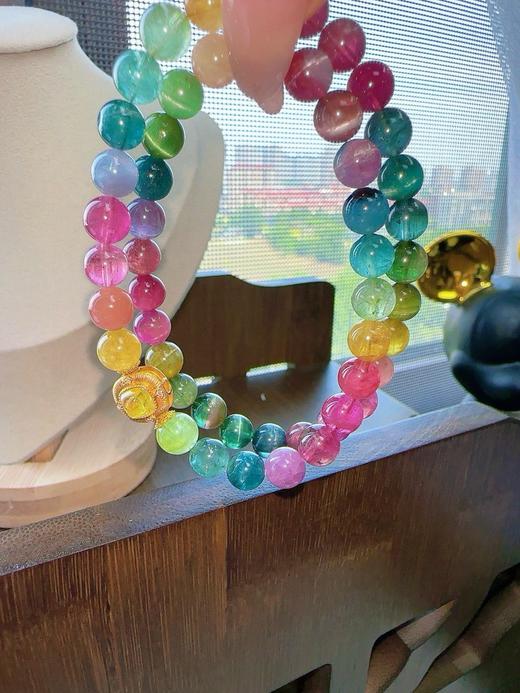 30.1g 7mm 碧玺手链 商品图2