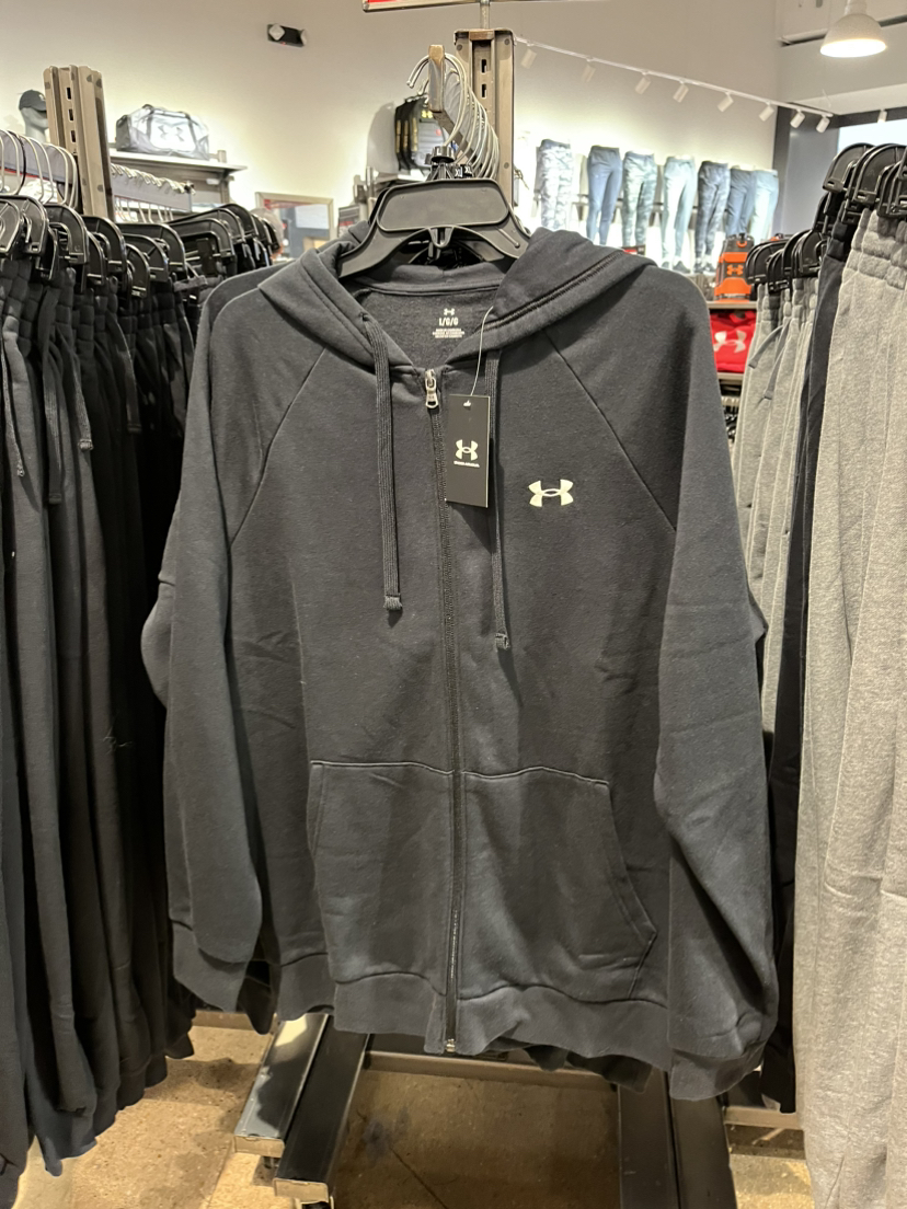 好折！Under Armour UA 安德玛男款单层拉链帽衫运动卫衣