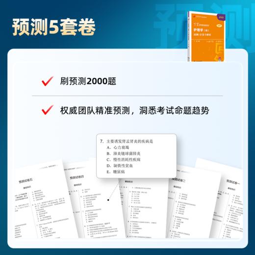 2025版 丁震初级护师 预测5套卷全解析 护理学师 商品图1