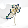 新款珐琅彩云锦花优雅简约祥云大衣旗袍配饰胸针LY 商品缩略图0