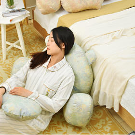 艺术家合作系列熊抱抱床头靠垫大靠背软包腰靠抱枕儿童可拆洗