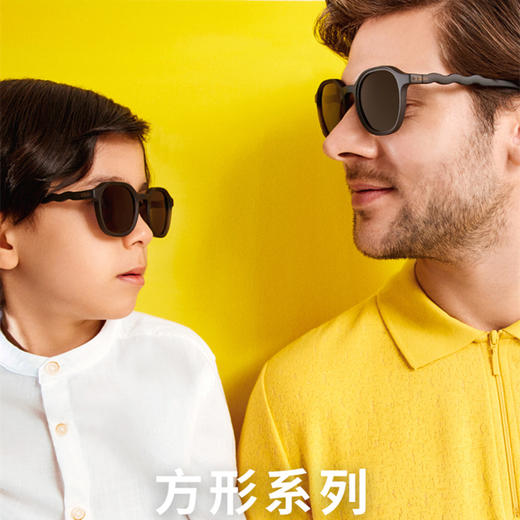 OLIVIOCO 24年新款儿童方形墨镜护眼OO镜小宝宝护眼太阳眼镜防紫外线偏光镜0-3-7-12岁 商品图2