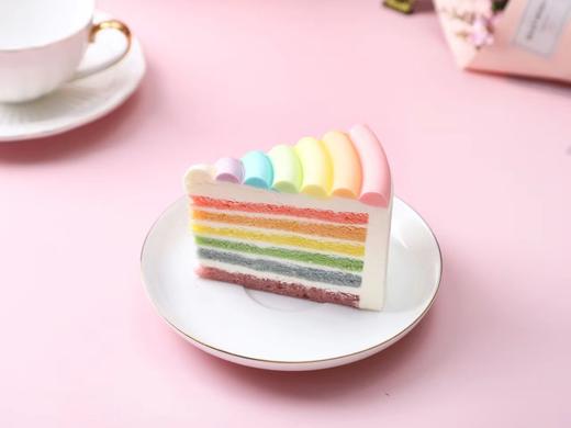 【动物奶油】彩虹慕斯切块 商品图0