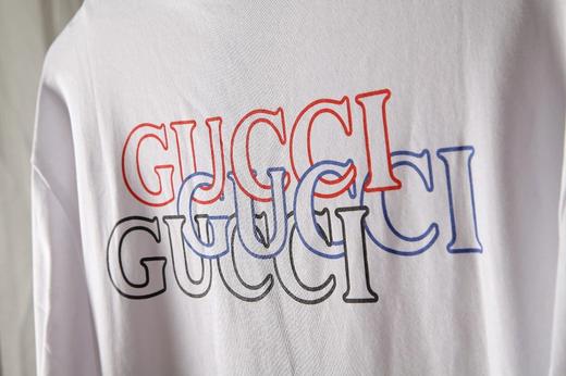 古家重影3D宽松OS版型高街情侣款打底长袖T恤 商品图6