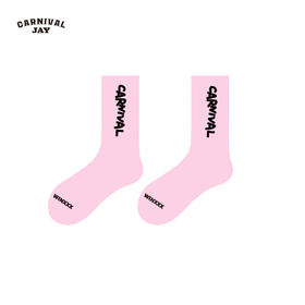 周杰伦嘉年华演唱会-粉海毛巾袜1双