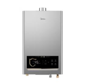 美的（510569）恒温式燃气热水器JSQ30-16HEM  钛钢灰 12T 电辅加机械防冻 NW