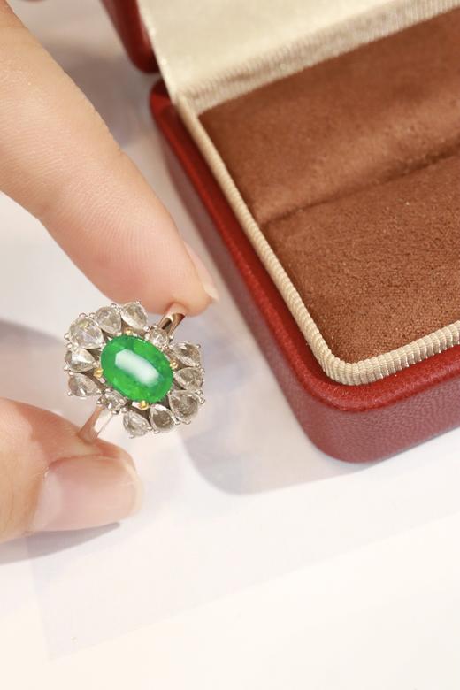 1.08ct 祖母绿戒指 商品图4