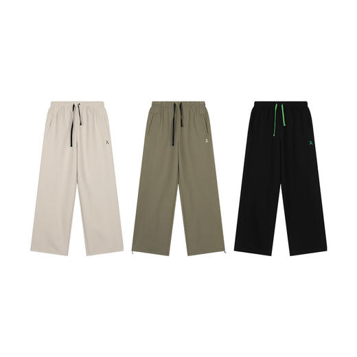 【品牌特惠】ACMEITEM爱棵米 户外女士休闲运动长裤可调节脚口绣花系绳长裤子GAF2020355E 商品图4