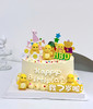 小奶龙男孩女孩周岁生日蛋糕 商品缩略图0