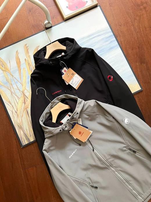 大象红标Cion男女户外防风防泼水耐磨软壳冲锋衣 商品图2