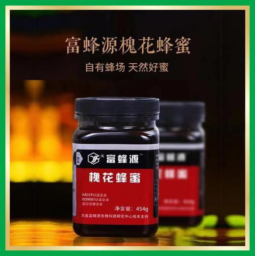 富蜂源 槐花蜂蜜 454g/瓶 *2瓶装 商品图0